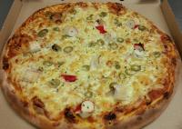Tenger gyümölcsei pizza